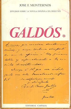 Seller image for Galdos for sale by Jonathan Grobe Books