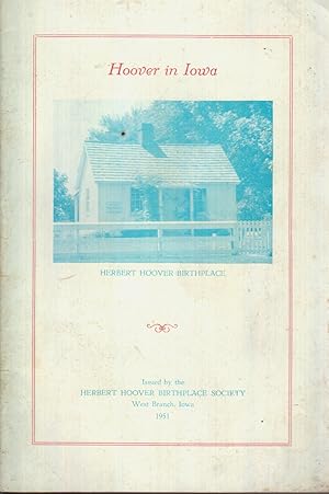 Seller image for Hoover in Iowa. for sale by Jonathan Grobe Books