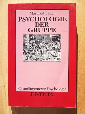 Bild des Verkufers fr Psychologie der Gruppe zum Verkauf von Versandantiquariat Manuel Weiner