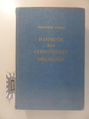Bild des Verkufers fr Handbuch der germanischen Philologie. zum Verkauf von Druckwaren Antiquariat