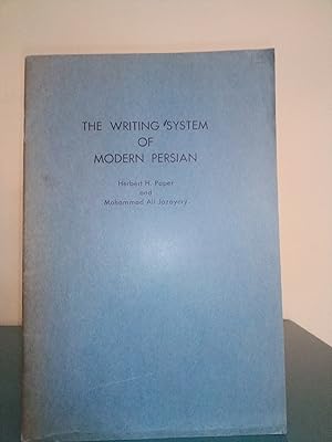 Seller image for The Writing System of Modern Persian for sale by Library of Religious Thought