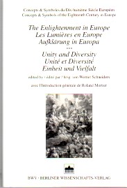 The Enlightenment in Europe. - Les Lumieres en Europe. - Aufklärung in Europa. Unity and Diversit...