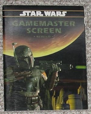 Star Wars Gamemaster Screen, 2nd Editon Revised - Book # 40135 Boba Fitt Front Cover;