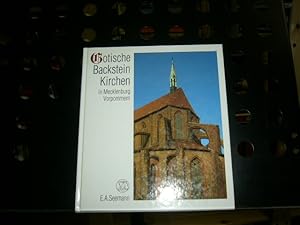 Bild des Verkufers fr Gotische Backsteinkirchen in Mecklenburg-Vorpommern zum Verkauf von Antiquariat im Kaiserviertel | Wimbauer Buchversand