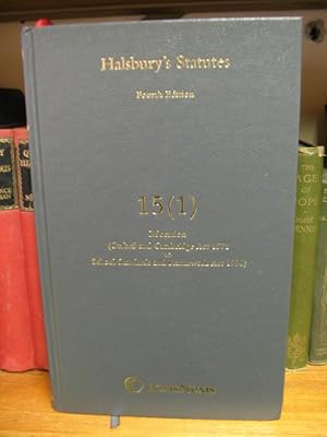 Bild des Verkufers fr Halsbury's Statutes: Fourth Edition, 15 (1): Education (Oxford and Cambridge Act 1571 to School Standards and Framework Act 1998) zum Verkauf von PsychoBabel & Skoob Books