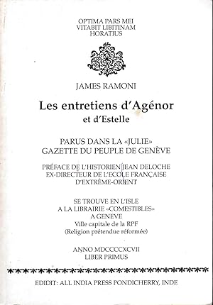 Les entretiens d'Agenor et d'Estelle