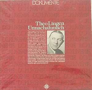 Theo Lingen : Unnachahmlich (Dokumente) [Schallplatte] Szenen aus Bobosse (André Roussin), Hans S...