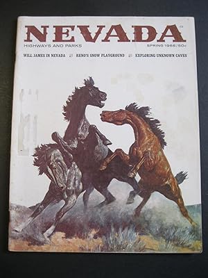 NEVADA HIGHWAYS AND PARKS - Four Issues 1959-1966