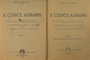 Imagen del vendedor de Il codice agrario a la venta por Antica Libreria Srl