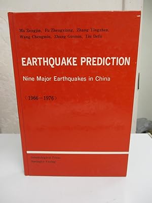 Immagine del venditore per Earthquake Predition; Nine Major Earthquakes in China (1966-1976). venduto da Zephyr Books