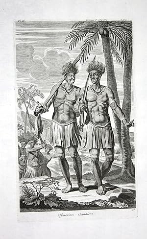 Imagen del vendedor de Tymorian Souldiers" - Timor island Indonesia soldiers Churchill a la venta por Antiquariat Steffen Vlkel GmbH