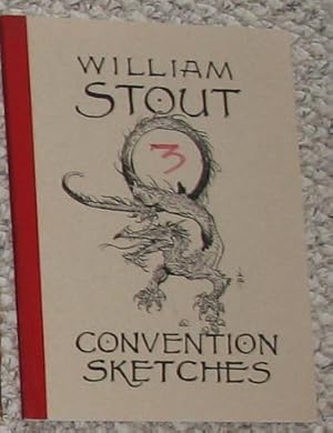 WILLIAM STOUT 50 CONVENTION SKETCHES Volume 3 Three.; .Signed & numbered, #551 of 950