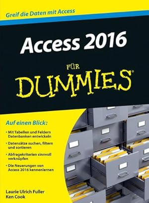 Imagen del vendedor de Access 2016 fr Dummies a la venta por Rheinberg-Buch Andreas Meier eK