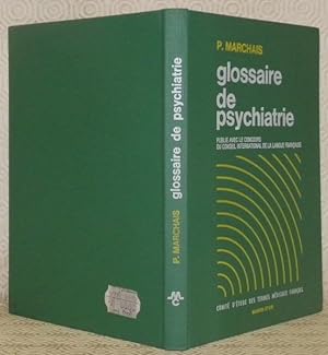 Imagen del vendedor de Glossaire de psychiatrie. a la venta por Bouquinerie du Varis