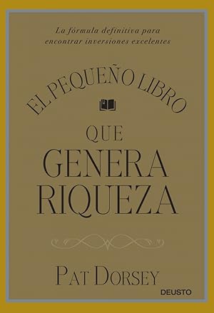 Imagen del vendedor de El pequeo libro que genera riqueza a la venta por Imosver