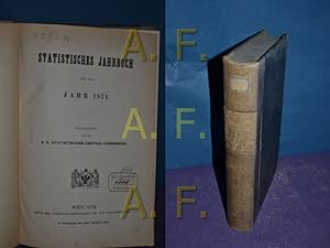 Bild des Verkufers fr Statistisches Jahrbuch fr das Jahr 1871 zum Verkauf von Antiquarische Fundgrube e.U.