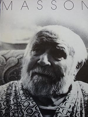 Bild des Verkufers fr Andr Masson : oeuvres de 1923  1972. In-4, 24x33 cm, cartonnage diteur illustr, 80 pp. zum Verkauf von LIBRAIRIE EXPRESSIONS