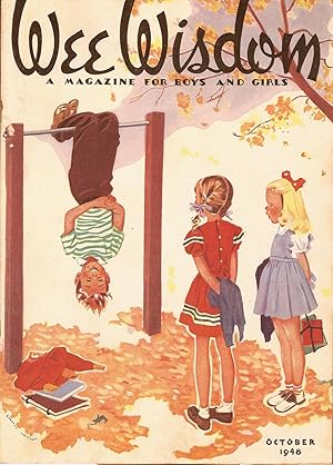 WEE WISDOM. A MAGAZINE FOR BOYS AND GIRLS. OCTOBER 1948.