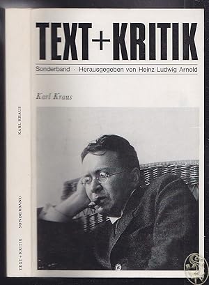 Seller image for Karl Kraus. (Sonderband aus der Reihe text + kritik) for sale by Antiquariat Burgverlag