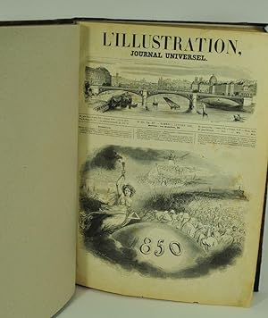 L`illustration - Journal Universel. Vol. XV. No. 358, 5. Jännner 1850 - No. 383. 29. Juni 1850.