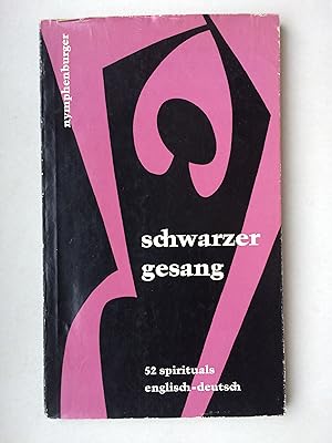 Bild des Verkufers fr Schwarzer Gesang I. 52 Spirituals (englisch-deutsch) (German and English) zum Verkauf von Bildungsbuch