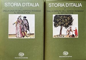 STORIA D'ITALIA DALLA CADUTA DELL'IMPERO ROMANO AL SECOLO XVIII (Vol. 1, Vol. 2)