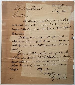 War-date Autographed Letter Signed "Wm. Duane"
