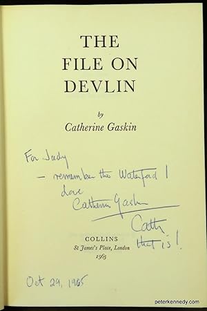 The File on Devlin (presentation copy)