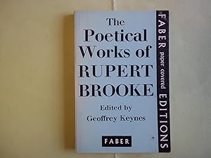 Immagine del venditore per The Poetical Works of Rupert Brooke. Edited By Geoffrey Keynes. venduto da Carmarthenshire Rare Books