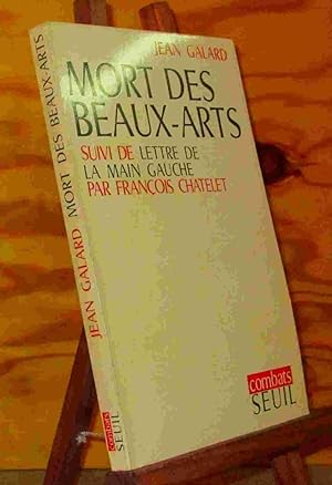 Seller image for MORT DES BEAUX-ARTS for sale by Livres 113