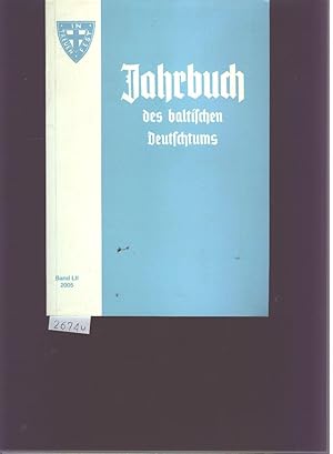 Bild des Verkufers fr Jahrbuch des baltischen Deutschtums 2005 zum Verkauf von Windau Antiquariat