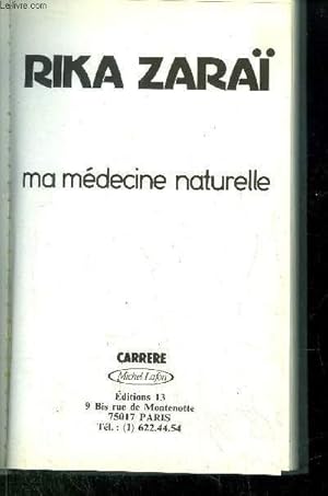 Seller image for MA MEDECINE NATURELLE for sale by Le-Livre