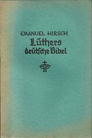 Seller image for Luthers deutsche Bibel. Ein Beitrag zur Frage ihrer Durchsicht. for sale by Antiquariat Axel Kurta