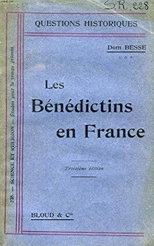 Imagen del vendedor de Les Benedictins En France (Questions Historiques, N� 228) a la venta por JLG_livres anciens et modernes