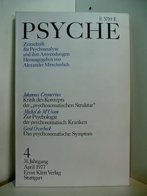 Psyche. 31. Jahrgang 1977, Heft 4.