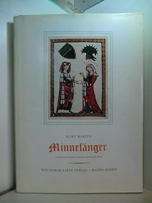 Minnesänger. Vierundzwanzig farbige Wiedergaben aus der Manessischen Liederhandschrift. Band 1.