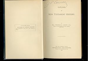 Image du vendeur pour Outlines of New Testament History mis en vente par Ramblin Rose Books