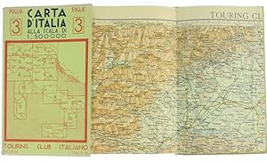 CARTA D'ITALIA alla scala 1:500.000. Foglio 3.: