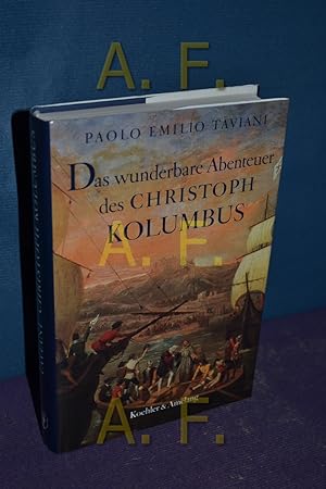 Seller image for Das wunderbare Abenteuer des Christoph Kolumbus. [Aus dem Ital. bers. von Harald Schreiber] for sale by Antiquarische Fundgrube e.U.