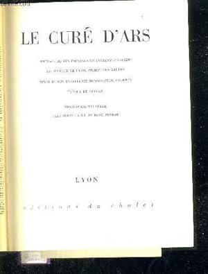 Immagine del venditore per LE CURE D'ARS venduto da Le-Livre