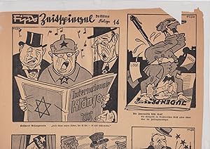 Der Stürmer. [Only the page with the Anti-Semitic cartoons. #14]