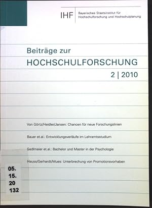 Immagine del venditore per Entwicklungsverlufe im Lehramtsstudium; in: Beitrge zur Hochschulforschung, Heft 2; venduto da books4less (Versandantiquariat Petra Gros GmbH & Co. KG)