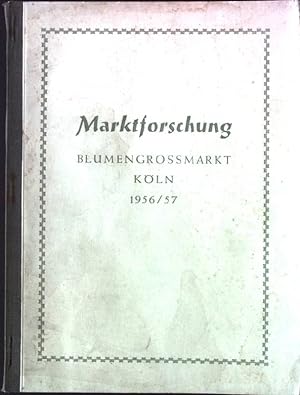 Immagine del venditore per Marktforschung - Blumengrossmarkt Kln 1956/57. venduto da books4less (Versandantiquariat Petra Gros GmbH & Co. KG)