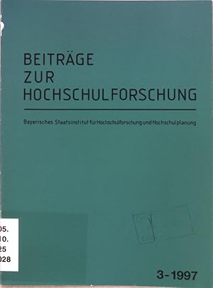 Immagine del venditore per Zur inneren Motivationlage bei Studierenden ber 30. Ein Konzept hochschulspezifischer Psychotherapie; in: Heft 3/1997 Beitrge zur Hochschulforschung; venduto da books4less (Versandantiquariat Petra Gros GmbH & Co. KG)