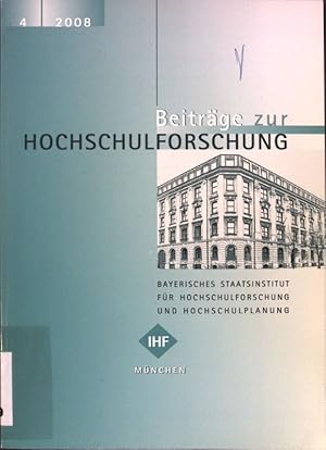 Immagine del venditore per Qualittskultur und Qualittsmanagement im Rahmen des Bologna-Prozesses am Beispiel der Universitt Beyreuth; in Heft 4/2008 Beitrge zur Hochschulforschung; venduto da books4less (Versandantiquariat Petra Gros GmbH & Co. KG)