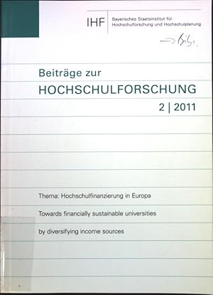 Immagine del venditore per Hochschulfinazierung in Europa; Beitrge zur Hochschulforschung, Heft 2; venduto da books4less (Versandantiquariat Petra Gros GmbH & Co. KG)