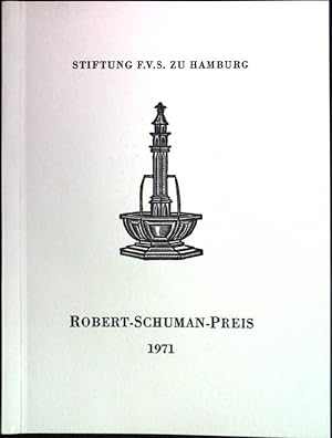 Bild des Verkufers fr Robert-Schuman-Preis 1971: Verleihung an Alain Poher; zum Verkauf von books4less (Versandantiquariat Petra Gros GmbH & Co. KG)