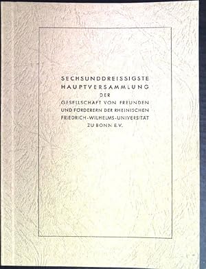 Bild des Verkufers fr Probleme der Landwirtschaft in der industriellen Gesellschaft; in: Sechsunddreissigste Hauptversammlung der Gesellschaft von Freunden und Frderern der Rheinischen Freidrich-Wilhelms-Universitt zu Bonn e. V.; zum Verkauf von books4less (Versandantiquariat Petra Gros GmbH & Co. KG)