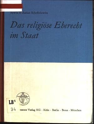 Imagen del vendedor de Das religise Eherecht im Staat a la venta por books4less (Versandantiquariat Petra Gros GmbH & Co. KG)