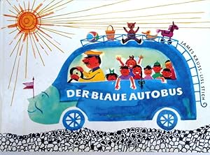 Seller image for Der blaue Autobus. Ein lustiges Bilderbuch vom blauen Autobus und dem schwarzen Pudel Ottokar. 10. Aufl. for sale by erlesenes  Antiquariat & Buchhandlung